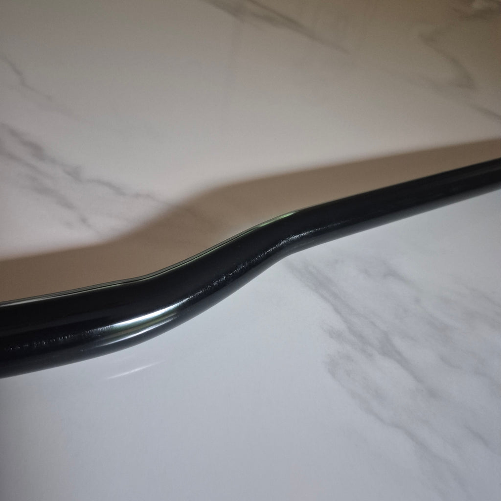 FYXDESIGNS Plain Glossy Black Handlebars (31.8mm)